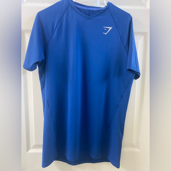 Gymshark Shirts Gymshark Athletic Mens Tshirt Blue Size M Poshmark